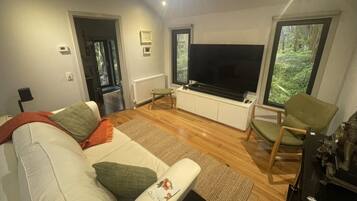 Smart-tv och en stereo