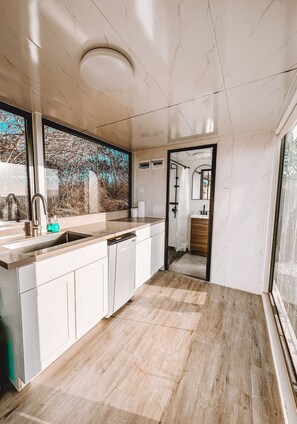 Towels, soap, toilet paper - Modern Fully Off Grid Tiny Home in Haleiwa!! (Haleiwa)