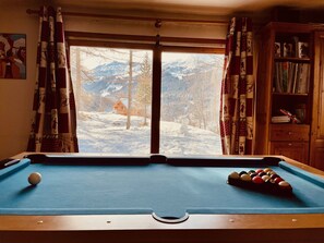 Games room - Chalet/appartement rez de Chaussée - Méribel Village - 100m2 - 3 Chambres (Les Allues)