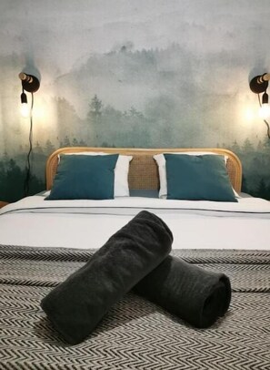 2 chambres, Wi-Fi, draps fournis