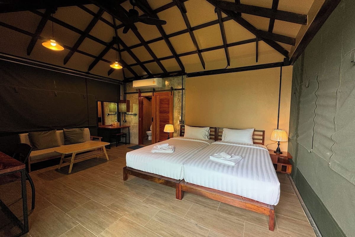 Standard Twin Villa | 1 bedroom, desk, WiFi (free), bed sheets