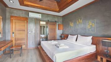 Villa Superior, 1 letto king | 1 camera, una scrivania, Wi-Fi gratuito, lenzuola