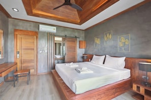 Superior Villa, 1 King Bed | 1 bedroom, desk, free WiFi, bed sheets - Pha Lae Tawan@Siray (Phuket)