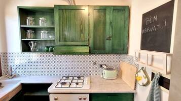 KĂŒhlschrank, Mikrowelle, Ofen, Herdplatte