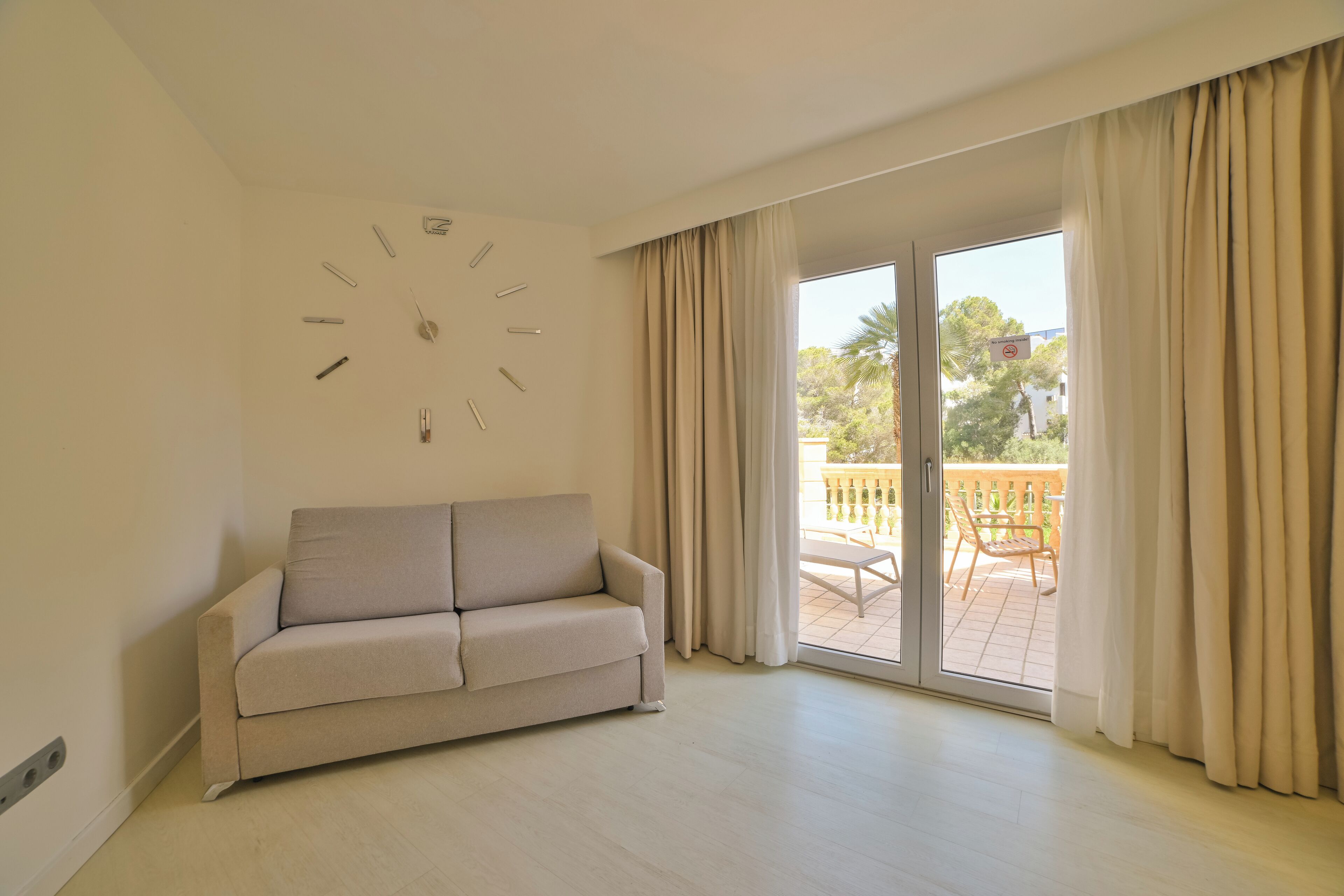 Studio, Gartenblick | Zimmersafe, laptopgeeigneter Arbeitsplatz, kostenlose Babybetten