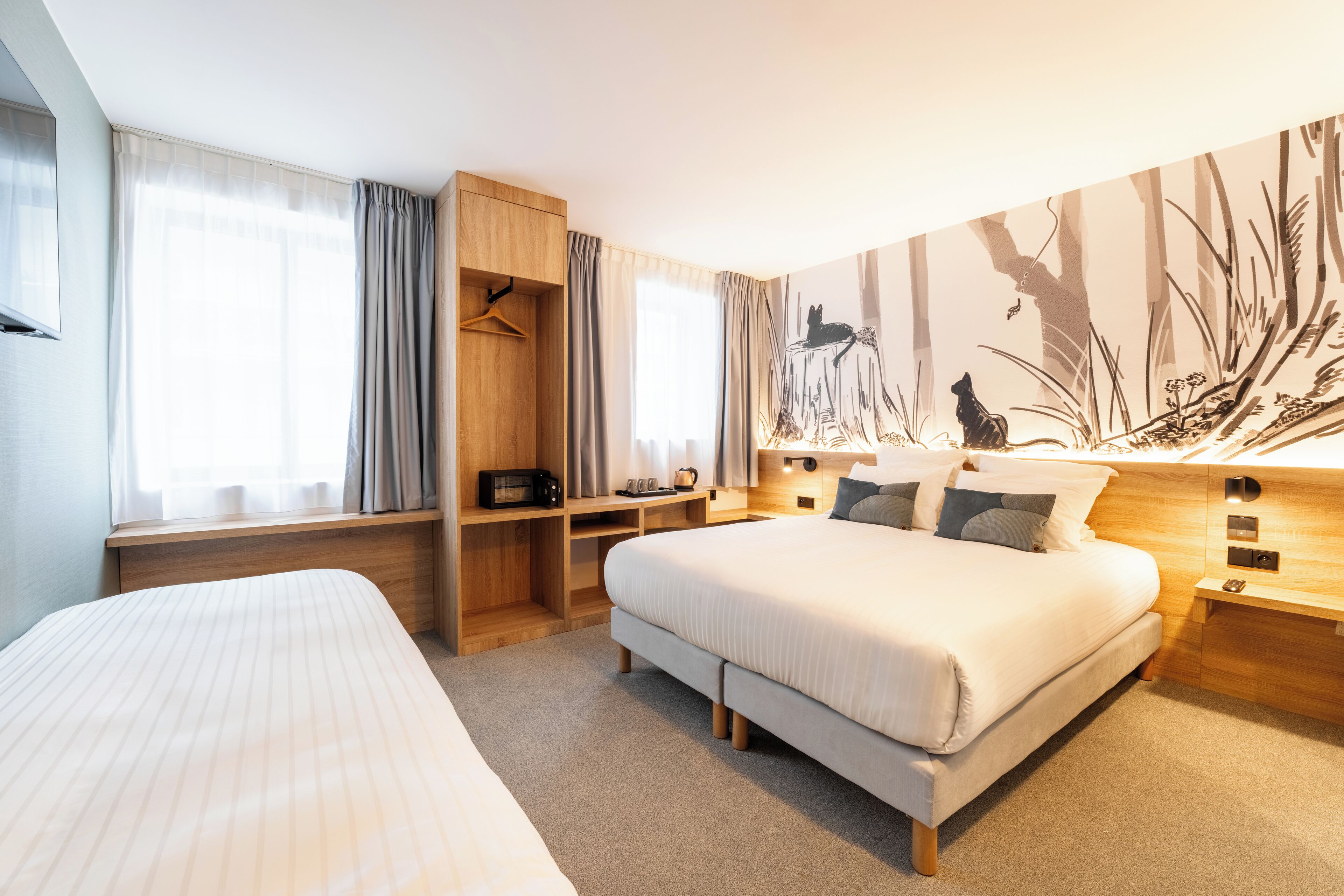 Kamar Triple Keluarga | Pemandangan dari kamar