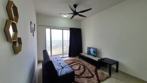 Living area - New modern condo (1) with pool @ Bangi (Kampung Tangkas)