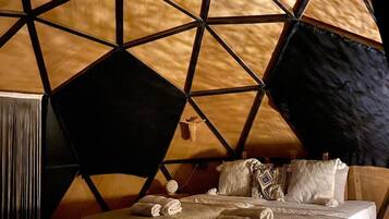 Lều Cao cấp | 5 phòng ngủ, bộ trải giường bằng vải cotton Ai Cập