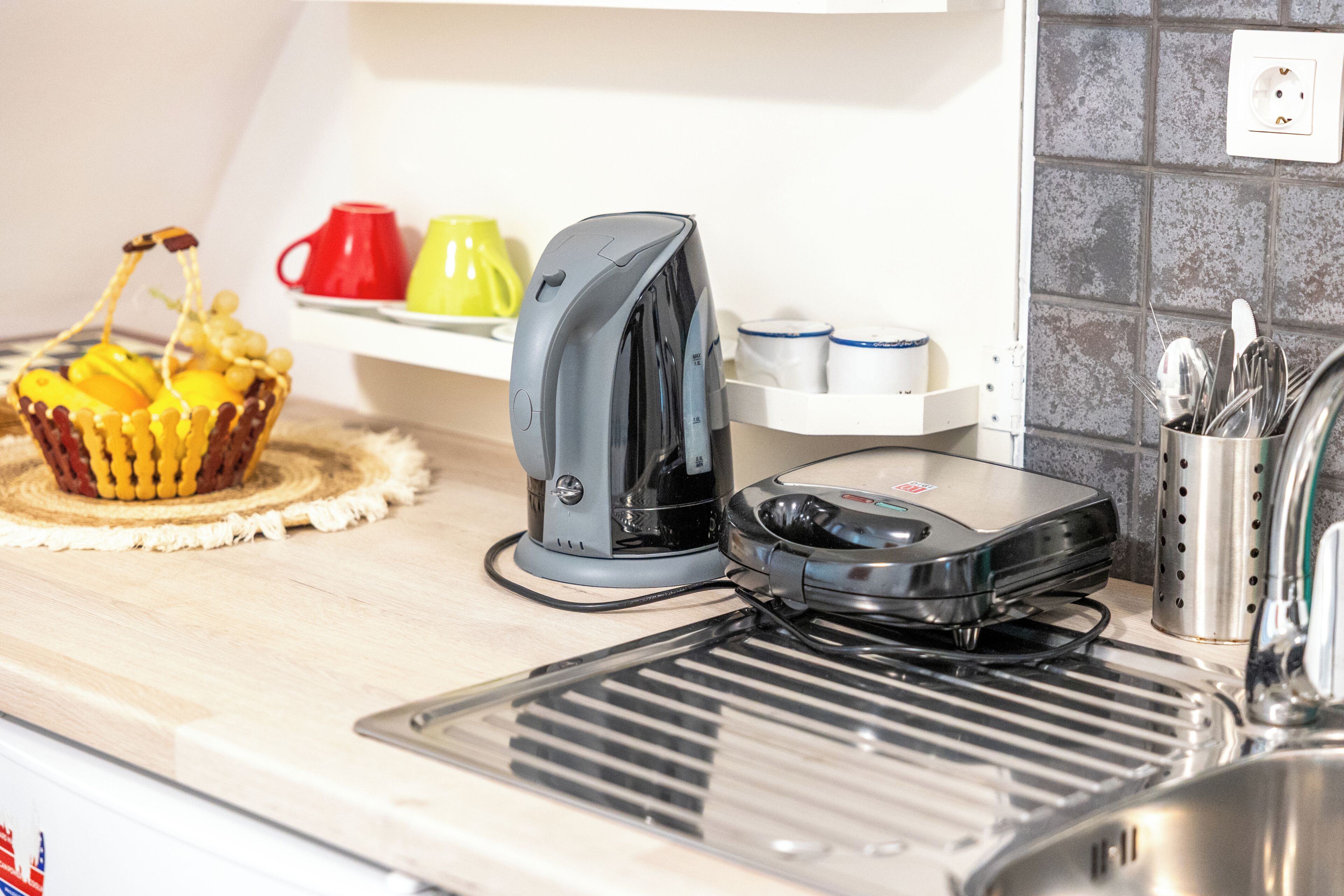 Appartement | Cuisine privée | Grille-pain, serviettes en papier