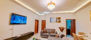 Living area - Résidence Brenda (Abidjan)