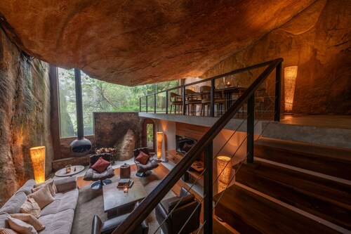The Cavern, Luxury Cave Stay in Hill Country Sri Lanka