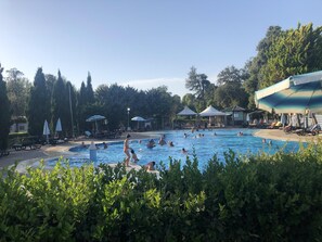 Pool - Comfortable Campsite-chalet G8 Tuscany Near sea (Viareggio)