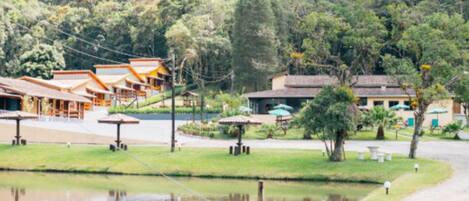 Voorkant van accommodatie