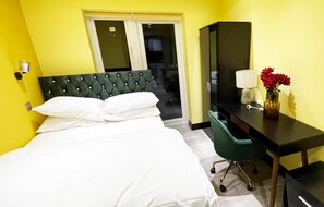 1 soverom, strykejern/-brett, wi-fi og sengetøy