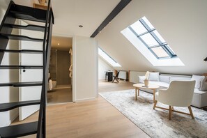 City-Penthouse | Wohnbereich