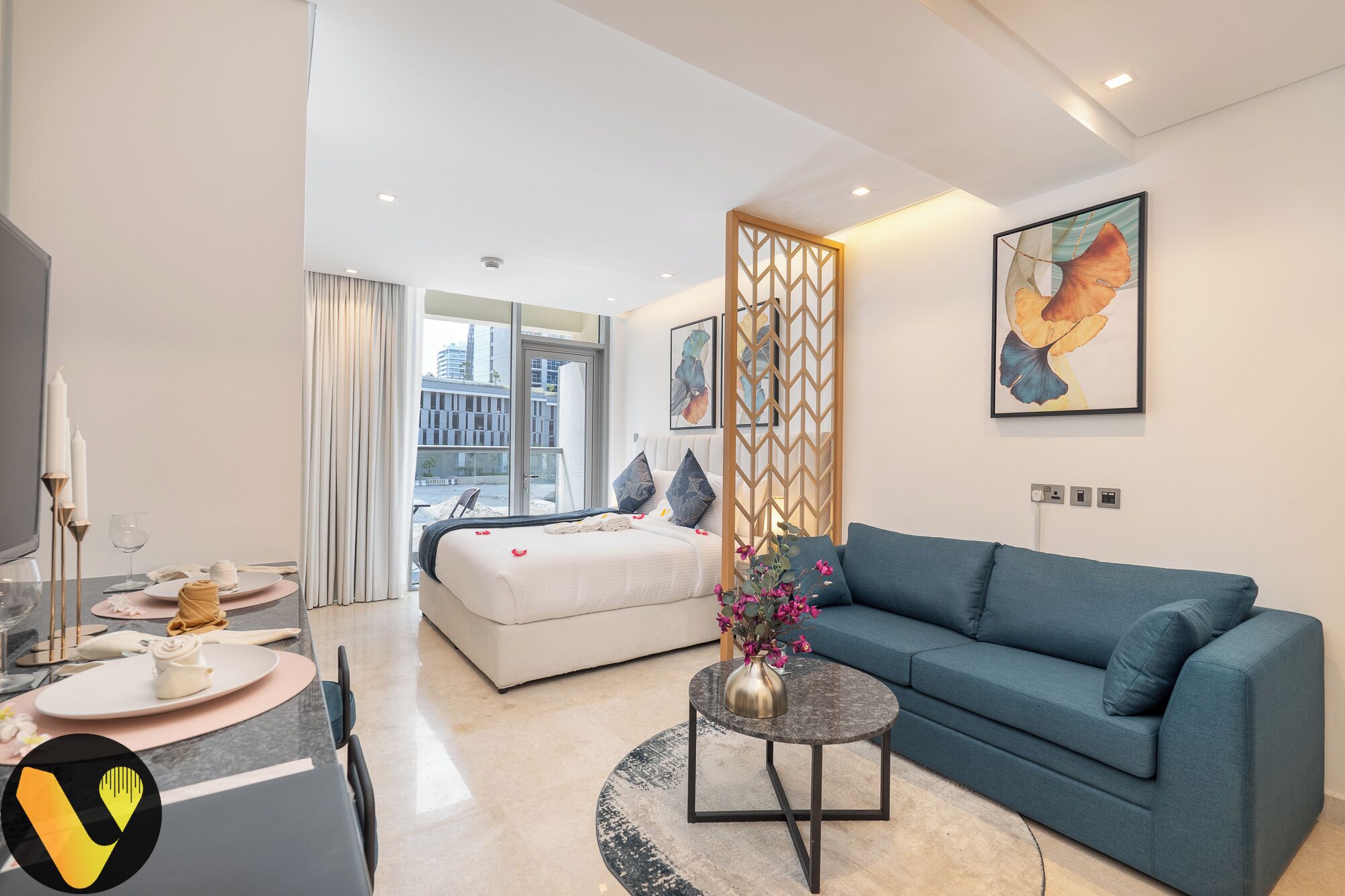 Luxury-Studio | Bügeleisen/Bügelbrett, kostenloses WLAN, Bettwäsche