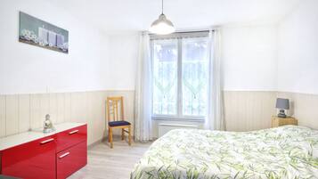 2 chambres, Wi-Fi gratuit, draps fournis