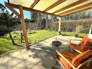 Terrace/patio - Vakantiewoning Vrijzicht (Kortgene)