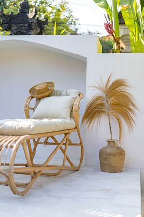 Terrace/patio - Cozy Up Villa ~ 2BDR Luxury Pool Oasis ~ 5min to Beach! (Bali)