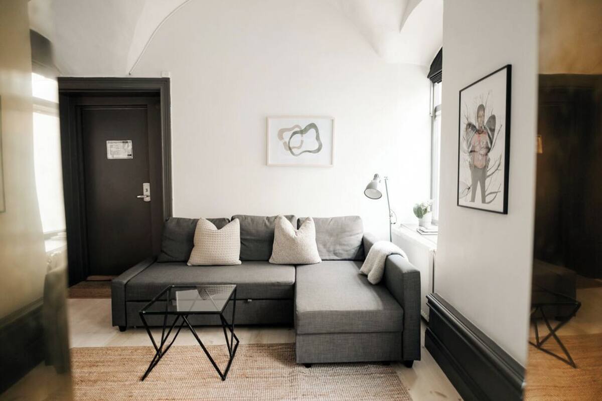 Apartamento | Área de estar | TV de tela plana 32 polegadas com canais a cabo