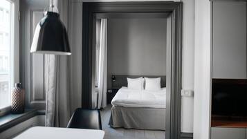 Standard Double Room | Premium bedding, blackout drapes, iron/ironing board, free WiFi