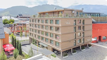 Fassade der Unterkunft