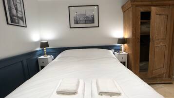 1 bedroom, iron/ironing board, travel crib, free WiFi