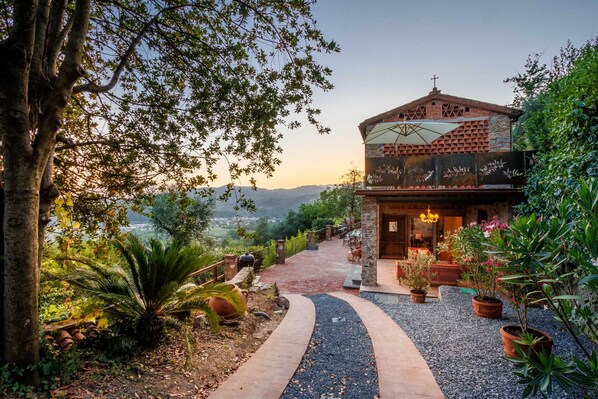 Overnattingsstedets uteområder