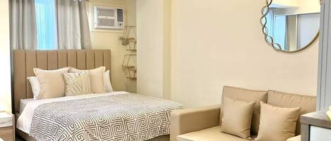 1 bedroom, WiFi, bed sheets