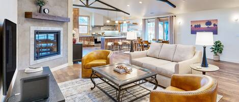 تلفزيون، مدفأة