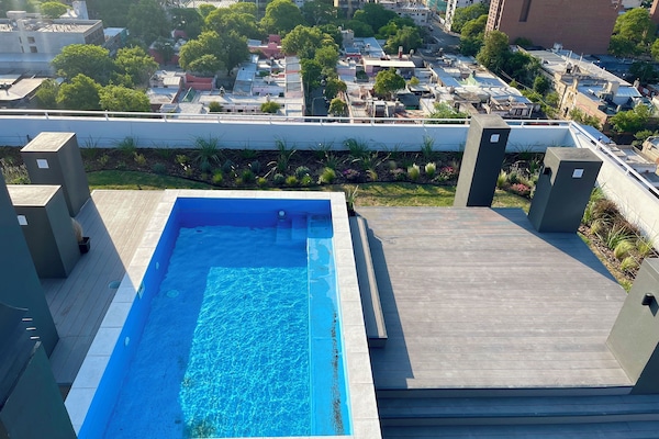 Seasonal outdoor pool