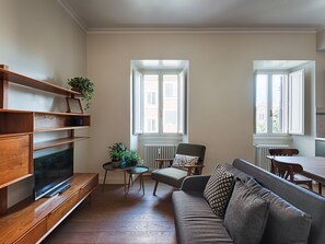 Premium appartement | Woonruimte | Flatscreentelevisie