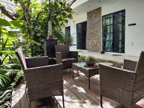 Overnattingsstedets uteområder