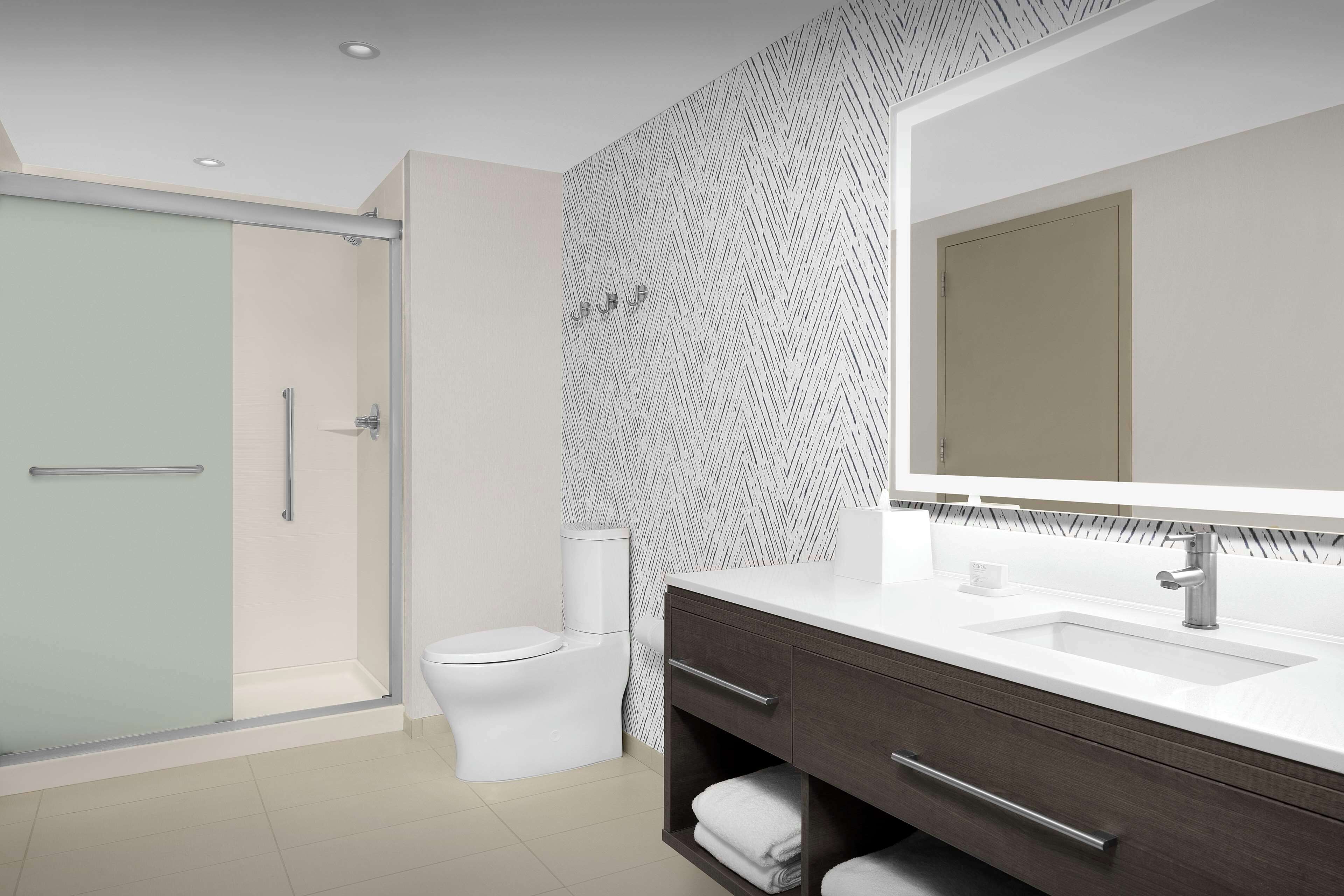 Douche de la salle de bain