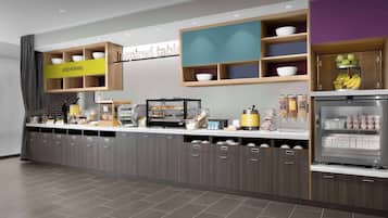 Petit déjeuner buffet compris tous les jours