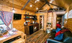 1 室のベッドルーム