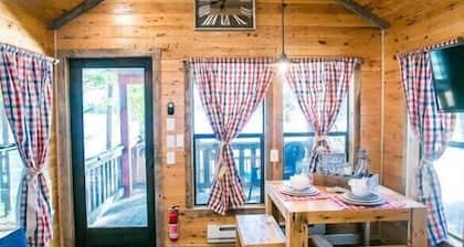 Waterfront, 100 Year-Old wood Cabin - #16