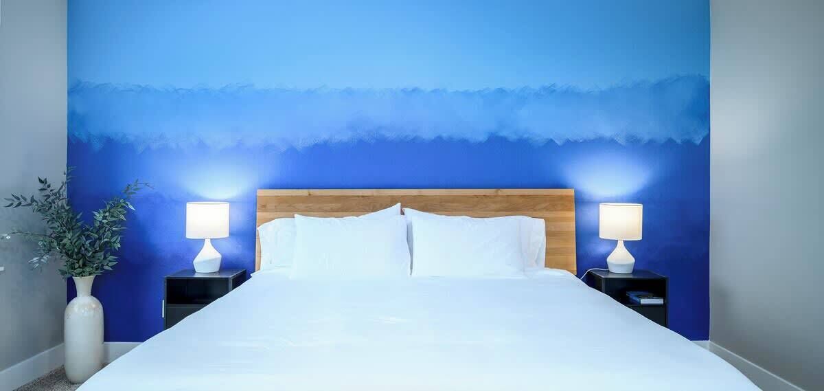 2 bedrooms, desk, iron/ironing board, free WiFi