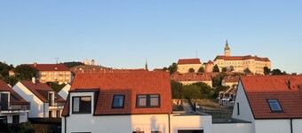 Appartment Mikulov gardens A2 - the view to romantic castle + gardens, NEW HOUSE