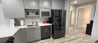 A brand new modern 2 bedroom upstairs apartment