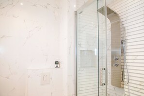 Shower, hair dryer