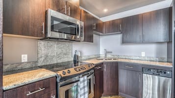 Refrigerador, placa de cocina