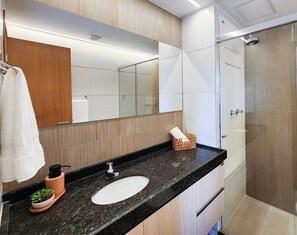 Studio | Badezimmer | Dusche