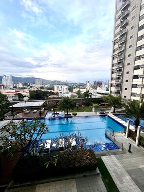 Pool - Quigle's Nook with Fast WiFi & Netflix @ Horizons 101 Condominium  (CITY OF CEBU (Capital))