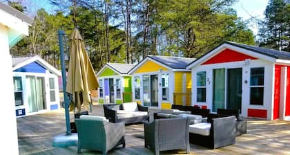 New Waterfront Cabin on the Large Sundeck #21