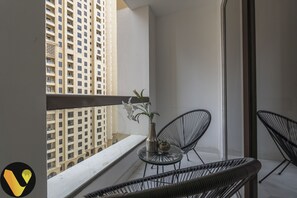 Apartamento família | Vista da sacada