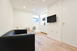 Single Studio Apartment | 起居区 | 平板电视