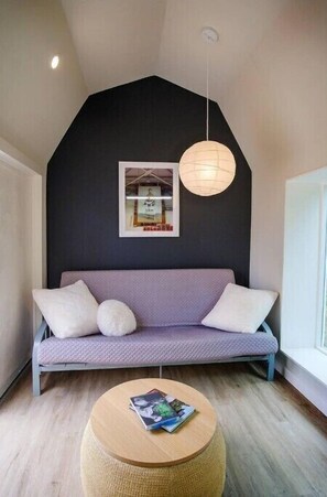 Smart TV, books, stereo, offices