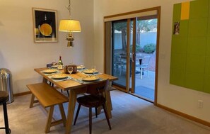 Dining - A quiet, stylish and cozy retreat. (Page)