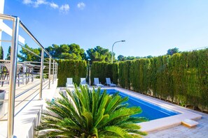 Alberca al aire libre 